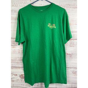 Men's Billabong Green Premium T-Shirt sz XL‎ Palm Tree NWOT